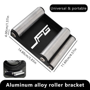 SEAMETAL Motorcycle Wheel Roller Stand Bracket Holder Automotive Accessories Cycle Maintenance Accessories Cleaning Tool