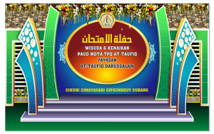 Spanduk Background Wisuda | Spanduk Perpisahan Sekolah | Spanduk Kenaikan Kelas