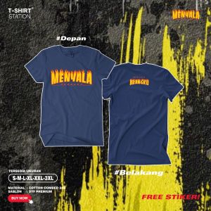 Kaos Menyala Abangku Combed Premium