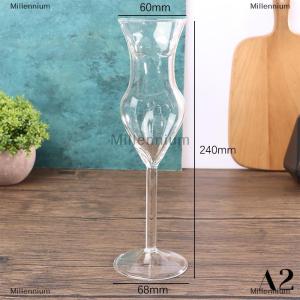 [COD] Millennium Creative Cocktail Girl Body Shape Cup Wine Goblet Champagne Borosilicate Beauty Goblet Cup