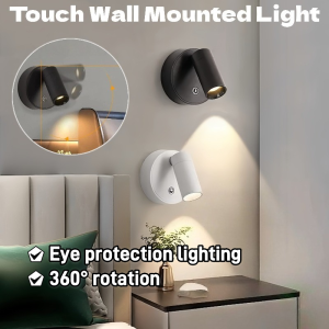 Spotlight Touch USB Rechargeable Wall Mounted Light Magnetic Base LED Wireless Wall Light Eye Protection Light