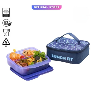 Dilan Series Tas Bekal Kotak Makan Dapat Sendok Garpu Set