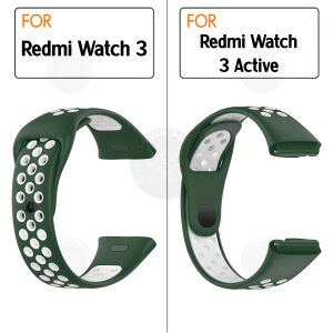 Strap Redmi Watch 3 / 3 Active Sport Anti Gerah Tali Jam Xiaomi Redmi Watch 3 Active Hematacc