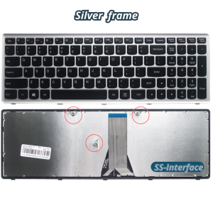 KEYBOARD LAPTOP LENOVO IDEAPAD G500S G505S G510S S510P S500 FZ510 Z510 FLEX 15 Z505 NOTEBOOK
