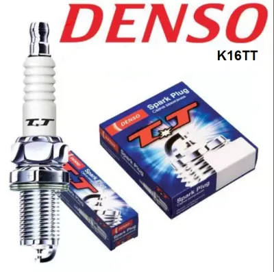 4pcs DENSO K16TT Spark Plug for Toyota Corolla 1600 (4A-FE) 1993-1997 Vios Yaris Rav-4 1.8 2003-2011 Altis 2001-2007 and Echo Prado 2700 2001-2005