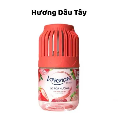 Lọ tỏa hương Lovenose 180ml hương thơm tự nhiên dễ chịu khử mùi sáp thơm phòng thế hệ mới