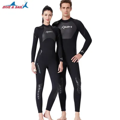 Dive & Sail 1.5mm Diving suit dive Equipment Water Sports Wet Jump Suits Swimwear Wetsuit Winter For Women/Man Neoprene Wetsuits