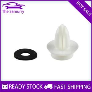 Samurry ✨Hot Sale✨ 50 100Pcs Car Door Panel Clip W Sealing Ring Auto Vehicle Retainer Fastener Bumper Clip Car Push Pin Door Panel Board Clip