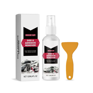 120ml/4oz Remover without Traces: A Multipurpose Car Adhesive Remover with Scraper