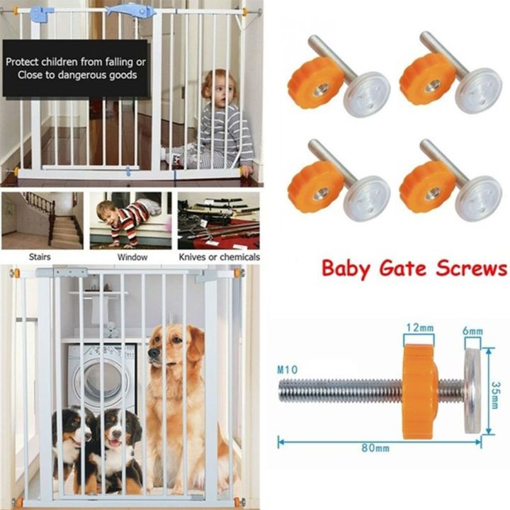 RABABY TOY Doorways Gate Pet Safety Fence Screws Guardrail Baby Safe