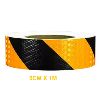 Decal phản quang rộng 5cm bán lẻ theo mét (Nhiều màu)