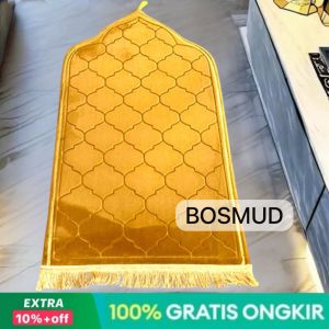 COD Sajdah Tebal TURKEY Busa Kubah Motif  Lembut dan Memiliki Anti Slip Dengan Ukuran Jumbo 110x70cm