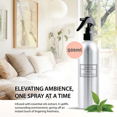 Scent Fresh Room Spray 500ml | Hotel Scents | Ambience Scenting | Fabrics and Linen Freshening | Essential Oils | Luxury Air Freshener | Odor Removal