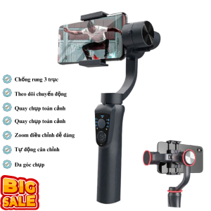 Tay Cầm Chống Rung Cho Điện Thoại S5B | Gimbal Chống Rung 3 Trục S5B Nhận Dạng Chuyển Động Độ Chính Xác Cao Quay Mượt Mà Chống Rung Cực Tốt Quay Video Chuyên Nghiệp Quay Vlog Quay Phim. Bảo Hành 1 Năm