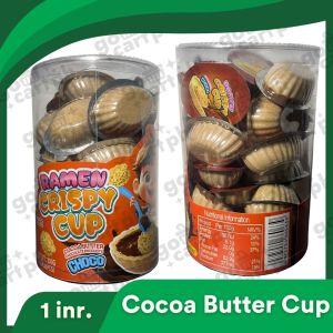 [GO-CART PH] COCOA BUTTER CUP CHOCOLATE BISCUIT "RAMEN" CUP / CHOCOLATE BISCUITS / CHOCOLATE CUP / CHOCO CUP / CHOCO BISCUIT CUP