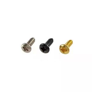 50pcs Pickguard Screws Parts Repair Kit 3x12mm Electric Guitar Instrument New Replacement