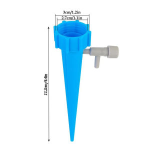 【BUY 50 TAKE 50】100pcs Plant Watering Spikes AutoDrippers Irrigation Devices AdjustableWater Volume Seepage Drippe Automatic Drip Irrigation System Self Watering Spike for Flower Plants Greenhouse Garden Adjustable Auto Water Dripper Device