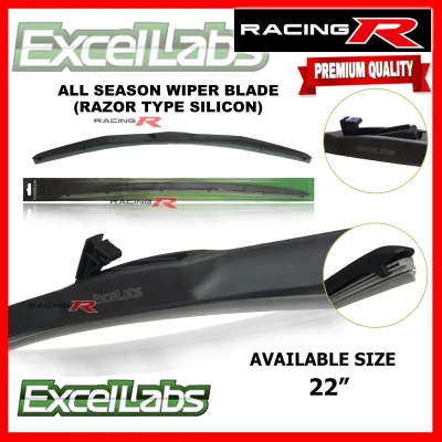 Universal Front Silicone Wiper Blade Razor Type Per Piece ( Windshield wiper Car Accessories ) ( Car Accessories )