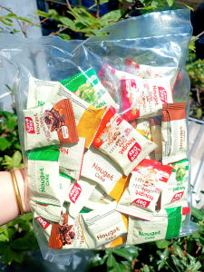 Bánh Nougat Mix Vị Love Day - Nougat Mix Matcha Socola Vani Sầu Riêng