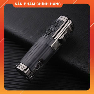 Hộp Quẹt Bật Lửa Khò 3 Tia Honest BCZ-466 Lửa Khò Mạnh Mẽ -Nhiều Màu