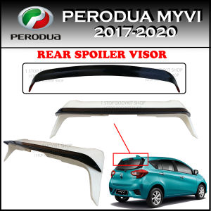PERODUA MYVI 2017-2020 DUCTAIL REAR SPOILER VISOR ABS PLASTIC FIT ON OE SPOILER ONLY
