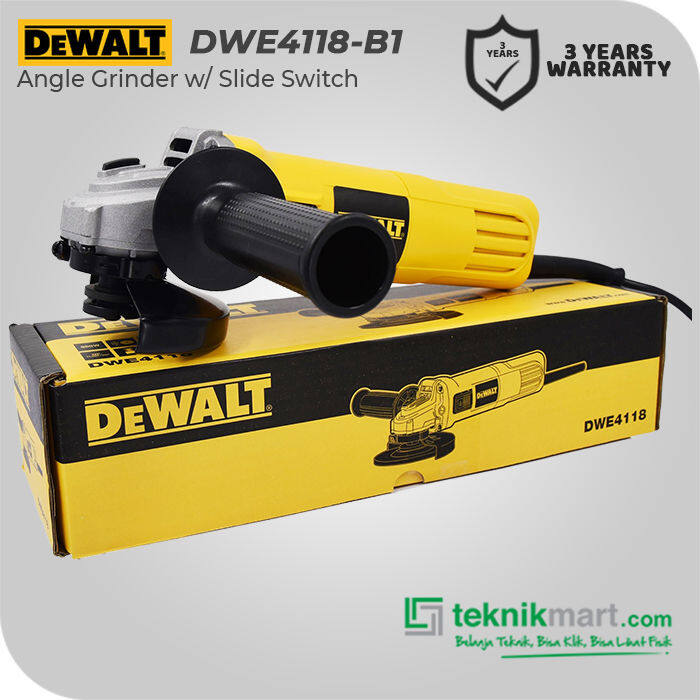 Dewalt Angle Grinder Gerinda Tangan Listrik W Mm Dwe Lazada Indonesia