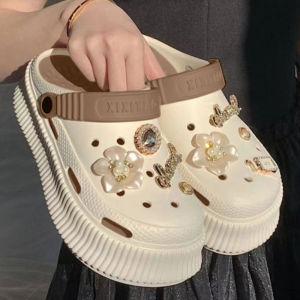 QZshop ที่สุดในรุ่น รองเท้าแตะลำลองแฟชั่น หัวโตที่ใครๆต้องมีงานเสริมส้น1.5นิ้ว เบาๆใส่ง่ายสามารถนำไปสวมใส่ได้หลายโอกาสบอกคำเดียว พลาดไม่ได้เลยนะ