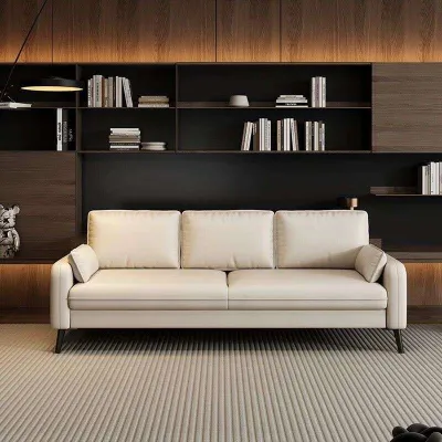 Nordic Technical Fabric Sofa Lounge Sofa Couch Single Sofa 2 Seater 3 Seater 4 Seater Lazy Sofa Recliner Sofa Small Sofa Sofa Set Living Room