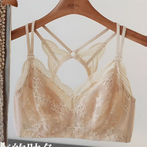 【OFFICIAL】VEIMIA Sheer Lace Bra Soft Wire Support For Full Busts With Detachable Straps