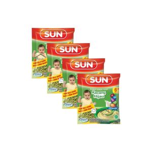 4PCS Sun Bubur Bayi Kemasan Sachet Berbagai Varian Pilih Rasa