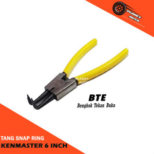 Kenmaster Tang Snap Ring 6 Inch Lancip Lurus Panjang