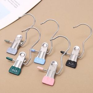 (Combo 5) Móc kẹp đơn treo quần áo kẹp đơn treo tất vớ mũ nón inox tiện lợi