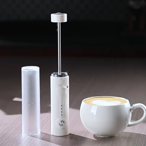 Electric Milk Foamer Handheld Whisk Handheld Wireless for Lattes Desserts Protein Shakes and Baking Recipes