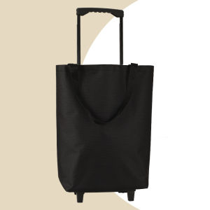 Deere Jack แจ็ครถเข็นซุปเปอร์มาร์เก็ตกับล้อรถเข็นรถเข็นเล็กกระเป๋าช้อปปิ้งอ๊อกซ์ฟอร์ดผ้ากันน้ำ