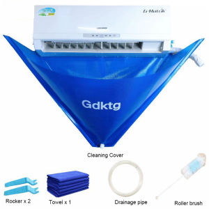 Air Conditioner Cleaning Bag Waterproof Drain Bag for Washing Air Conditioning Water Bag Ac Cleaning Kit Aircon Cleaner Tools