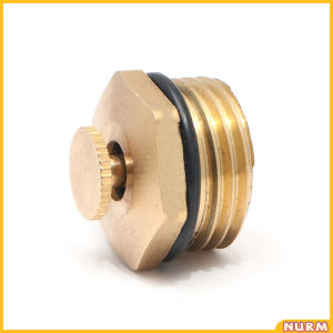 Nurm Brass Misting Nozzles Adjustable 1/2 inch Centrifugal Water Atomizing Spray Nozzle Garden Irrigation