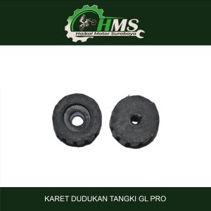 KARET DUDUKAN TANGKI GL PRO - GANJAL / GANJEL TANGKI SAMPING GL PRO / MAX / NEOTECH / MEGA PRO / TIGER (Harga per set isi 2)