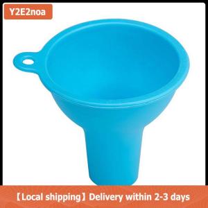 【Local shipping】 8cm Silicone miệng rộng Phễu sữa powde đậu Phễu cỡ lớn đa chức năng rượu rò rỉ dầu rò rỉ phụ kiện nhà bếp