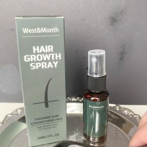 【Special Discount】West&Month Beard Growth Roller Set For Men 30ml Beard Roller Nourishing Enhancer Beard Oil Spray