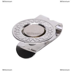 [COD] Millennium Đánh dấu bóng golf với kẹp Mũ Golf Phụ kiện đánh dấu golf bằng hợp kim nam châm