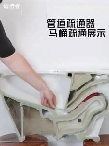 เครื่องมือที่ขจัดอุดตันระบายน้ำไม้ดูดห้องน้ำตัวอุดตันในห้องน้ำด้วยบารอมิเตอร์ระบายน้ำที่มีประสิทธิภาพใช้งานง่ายเครื่องมือประปา