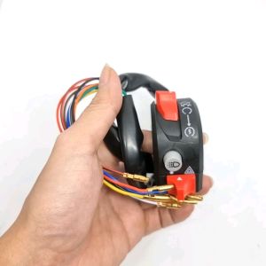 PROMO MURAH: Saklar Dom1no Kanan Holder Xabre Model Ktc/ UNTUK SEMUA JENIS MOTOR UNIVERSAL