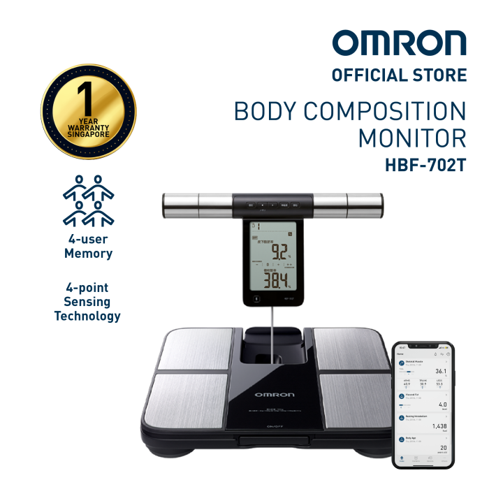 タキヨーク　OMRON Karada Scan 702T HBF-702T Buy Omron HBF 702T Bluetooth Body Composition Monitor Online