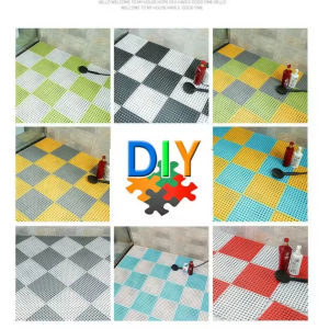 20pcs/10pcs 30x30cm Bathroom Shower Mat Non-Slip Bathmats PVC Floor Mats for Toilet Bathroom【Fast Shipping】