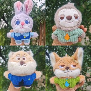 13 Cm Zootopia Hoạt Hình Sang Trọng Mặt Dây Hoạt Hình Nhân Vật Hành Động Ba Lô Móc Khóa Trẻ Em Quà Tặng Giáng Sinh