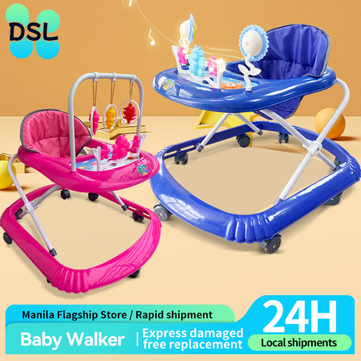 DSL Baby Walker with music and adjustable height Lazada PH