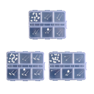 Eye Catching Clear Resin Earrings For Sensitive Ears Versatile Styles Ear Studs For School Sports And Sleep Comfort