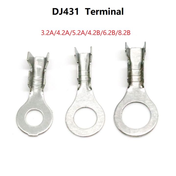 30/100Pcs DJ431-3.2A/4.2A/5.2A/4.2B/5.2B/6.2B รอบ Terminal Block O-Type ...