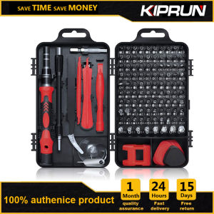 [Ready Stock] KIPRUN Screwdriver Set115 in 1 Computer Repair Kit Electronic Tool kit Mini Precision Screwdriver Set with Case for PhoneLaptopJewelers
