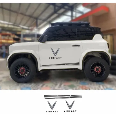 Tổng hợp mẫu Hot Decal Sticker dán xe winfast VF3 Tem 2 bên Sườn Xe Ô TÔ VF3 dễ dán tại nhà tem xe winfast đẹp.......